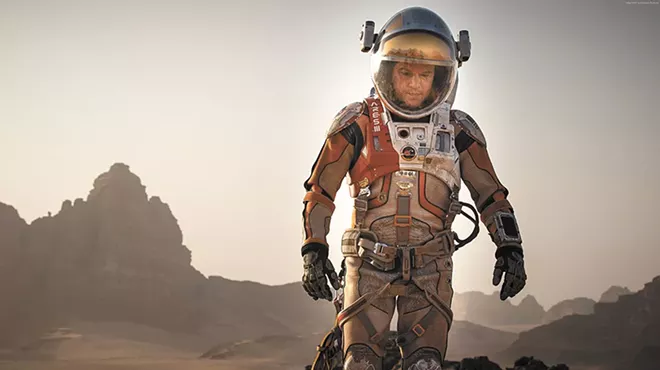 Image: Matt Damon vs. Outer Space