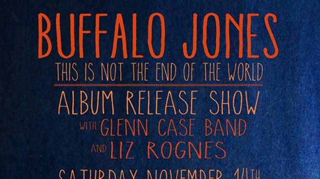 Buffalo Jones album release show with the Glenn Case Band, Liz Rognes and Andy Rognes