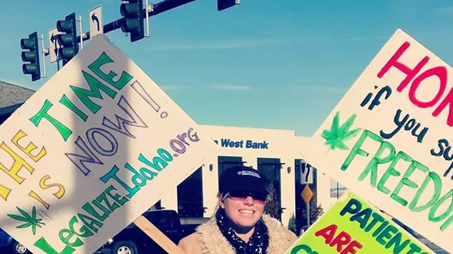 Image: [Updated] Boise woman plans to protest Idaho's weed laws by lighting up in front of state capitol