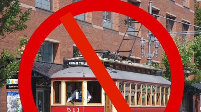 Repeat after me: The Central City Line is not a trolley. It's not a streetcar. It's a bus.