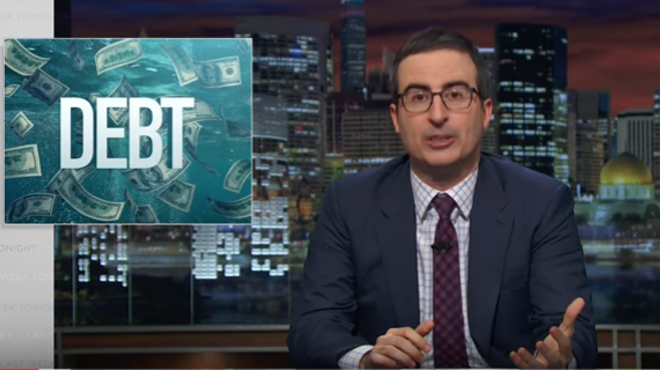 Last night, John Oliver basically did The Inlander's "debt machine" cover story from 2012