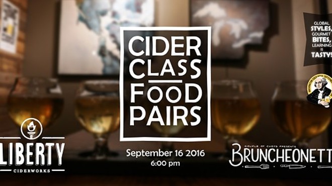 Cider Appreciation Class with Food Pairs