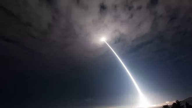 Image: U.S. Tests Unarmed Intercontinental Ballistic Missile