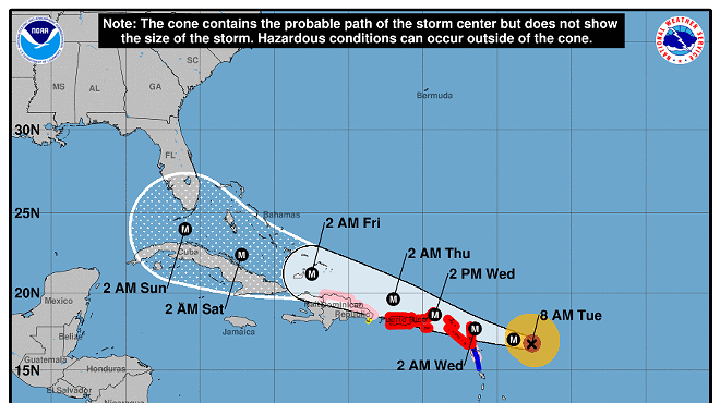 Hurricane Irma Strengthens Into Category 5, and Florida Braces for Possible Landfall