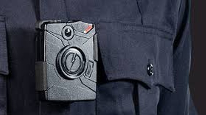 Image: A Big Test of Police Body Cameras Defies Expectations