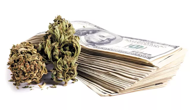 Image: For now at least, the feds want pot money in banks