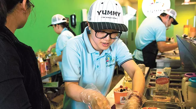 Image: Yummy Ice Cream Rolls introduces Spokane's first Thai-inspired ice cream shop