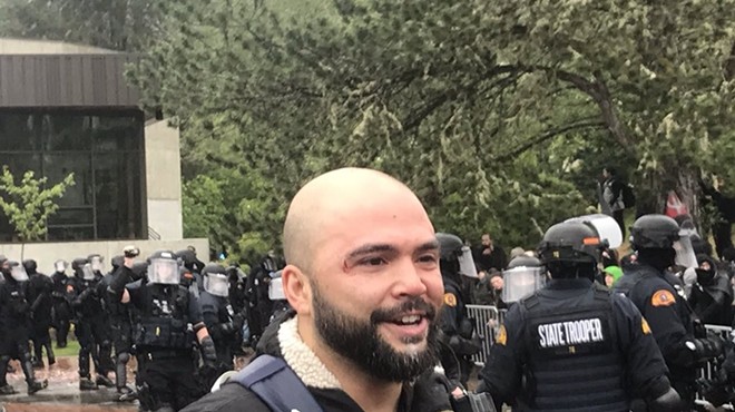 Young Democrats want Joey Gibson events charged for extra security — but that's probably unconstitutional