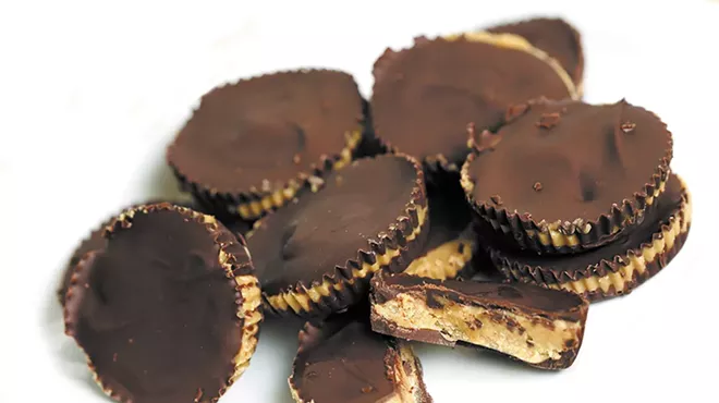 Image: PB & MJ: chocolate peanut butter cup edibles
