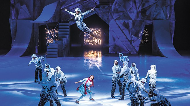 Cirque Du Soleil takes its high-flying new show to a whole new realm: an ice rink