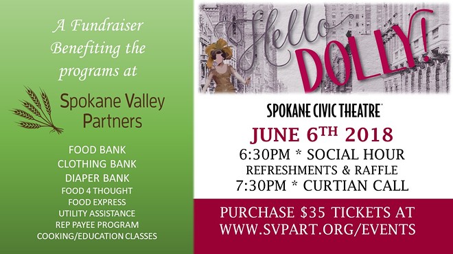 Hello Dolly benefiting Spokane Valley Partners