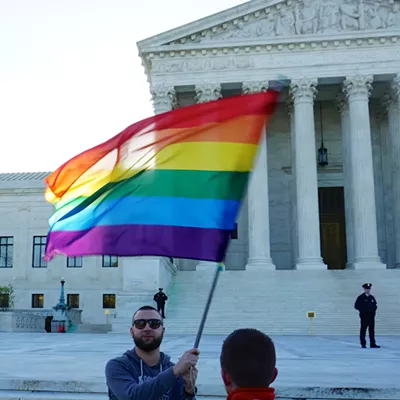 Image: What does the Supreme Court's ruling on same-sex marriage discrimination mean for a Washington florist?