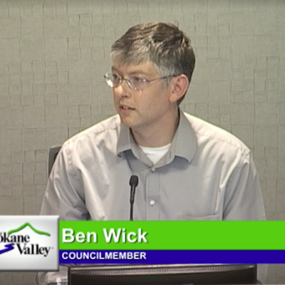 In surprise move, Spokane Valley kicks Councilman Ben Wick off regional transportation board