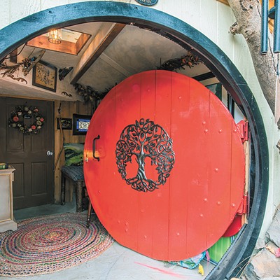 A Spokane man's Tolkien-inspired "Hobbit House" is drawing curious visitors from across the region