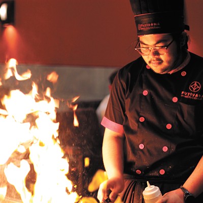 Fujiyama Japanese Steak House in Liberty Lake fills tummies and dazzles senses