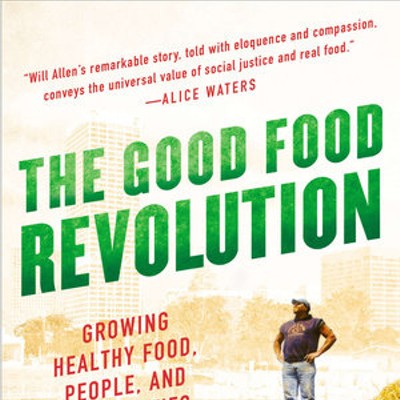 book cover for The Good Food Revolution