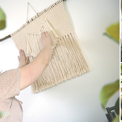 Image: Social media, houseplant cultivation and contemporary decor trends have nudged macrame back into popularity