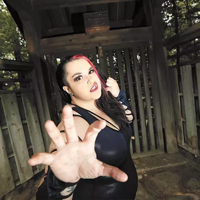 Image: The Spokane wrestler hosting Lilac City's first all-women pro tournament reveals the reality behind the mayhem