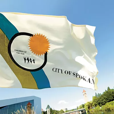 Image: Is it time to update Spokane's official flag?