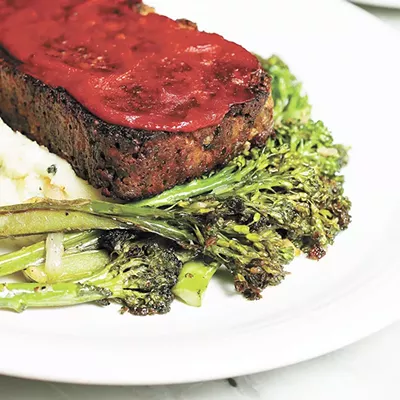 Image: Mizuna's vegetarian-focused menu has something for everyone &mdash; and the meatless meatloaf doesn't disappoint