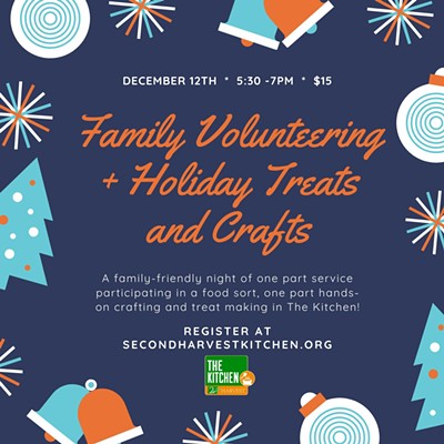 Holiday Family Volunteering + Treats and Crafts