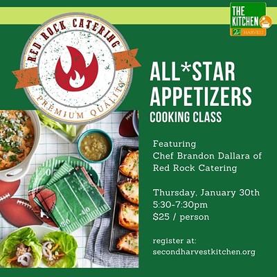 All*Star Appetizers with Red Rock Catering