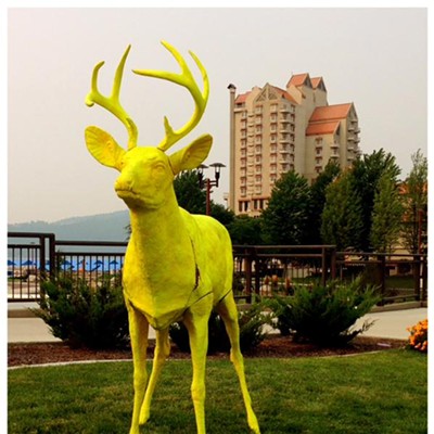Why the Albertson Foundation is using a bright yellow deer to get Idaho kids to college
