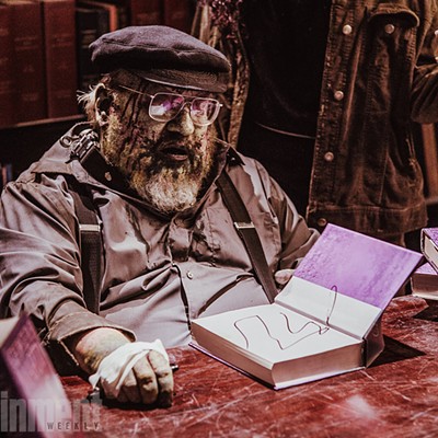Turns out, George R.R. Martin wasn't in Spokane last month just for Sasquan