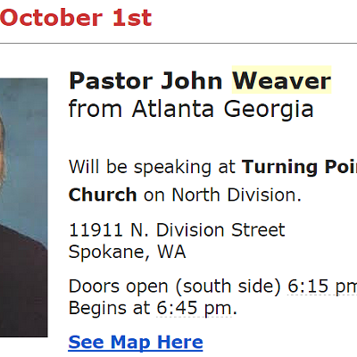 Is this pastor, speaking at Turning Point Open Bible Church Oct. 1, totally racist?