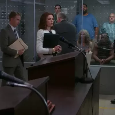 Image: How the background noise on The Good Wife highlights the inequality of the justice system