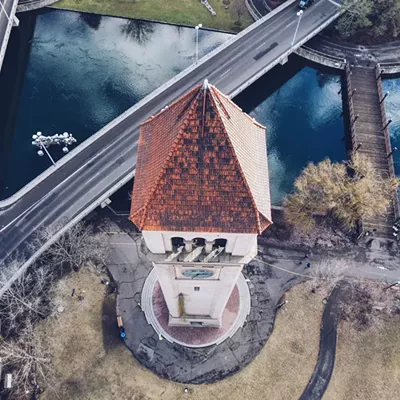 Image: PHOTOS: A drone's eye view of Spokane