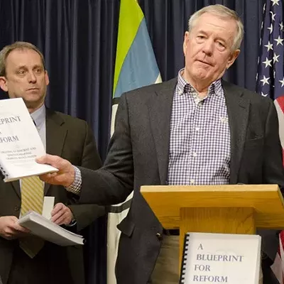 Image: McDevitt resigns from police leadership committee during heated meeting