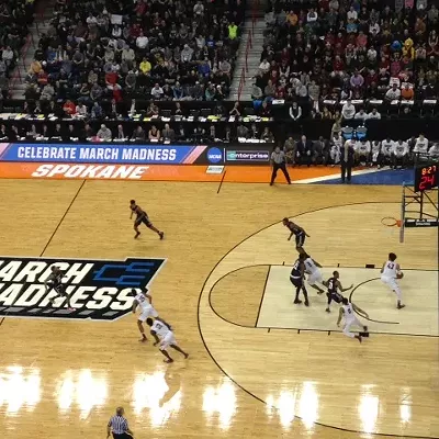 Image: Spokane contributed plenty to the craziest day in NCAA Tournament history
