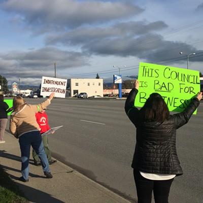 Spokane Valley protesters call for investigation into firing of City Manager Mike Jackson