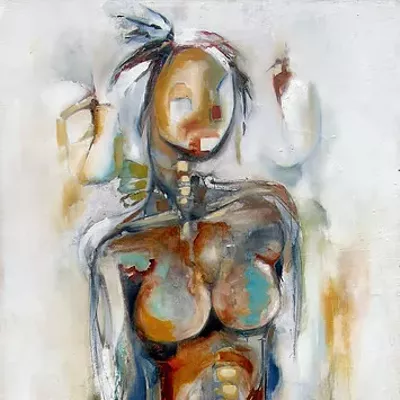Image: Stolen painting brings frustration for local artist, bar