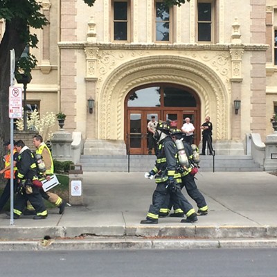 Spokane County Courthouse evacuated because of haz-mat package