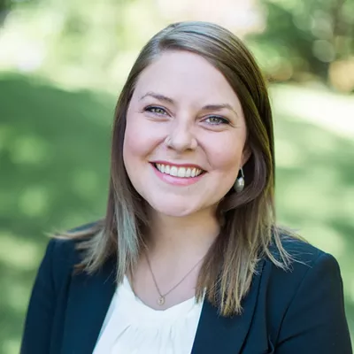 Image: Kate Burke, Sen. Andy Billig's assistant, files to run for Amber Waldref's city council seat next year