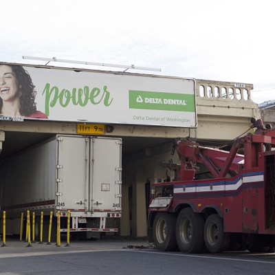 Is there anything Spokane can do to stop stupid trucks from crashing stupidly into bridges?