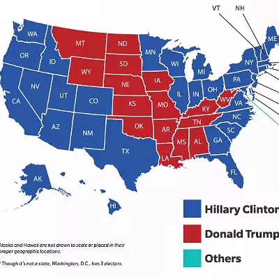 Image: Clinton wins Idaho, Utah presidential straw vote (of schoolchildren)