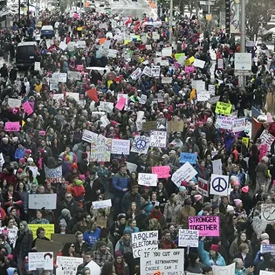 Image: Some strike on International Women's Day, school speeders and morning headlines
