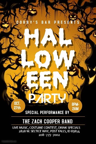 Halloween Party feat. The Zach Cooper Band