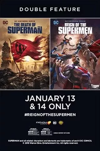 Image: The Death of Superman/Reign of the Supermen Double Feature