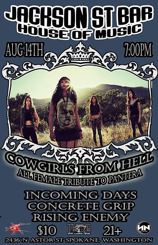 Cowgirls from Hell, InComing Days, Concrete Grip, Rising Enemy