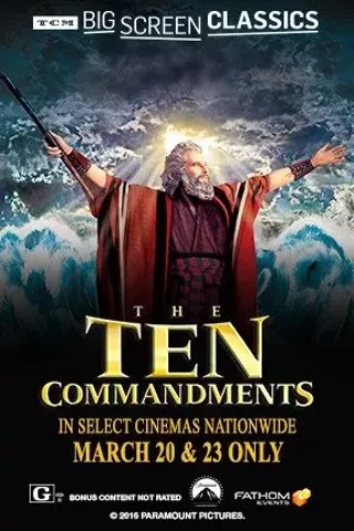 Image: Ten Commandments (1956) Presented by TCM