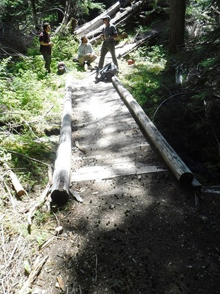 Thunder Creek Trail Work