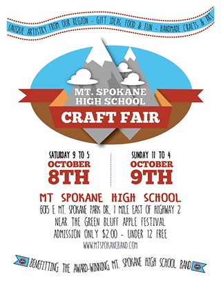 Mt Spokane High School Band Craft Fair