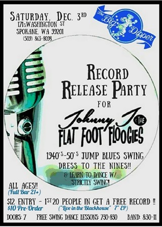 Johnny J & The Flat Foot Floogies Record Release Party