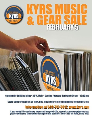 KYRS Music + Gear Sale