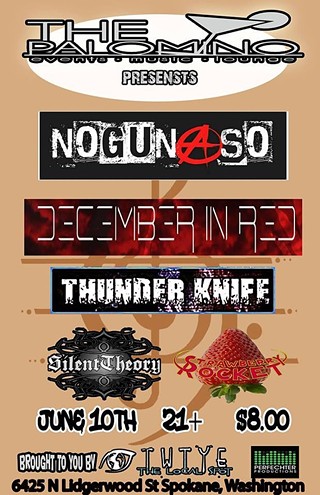 Nogunaso, December in Red, Thunder Knife, Silent Theory, Strawberry Rocket