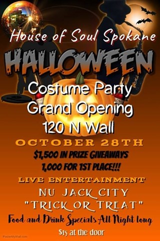 Halloween Party & Grand Opening feat. Nu Jack City, DJ P-Funk